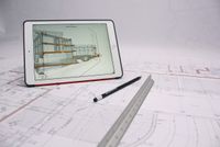 Grundrisse und Visualisierung mit Tablet